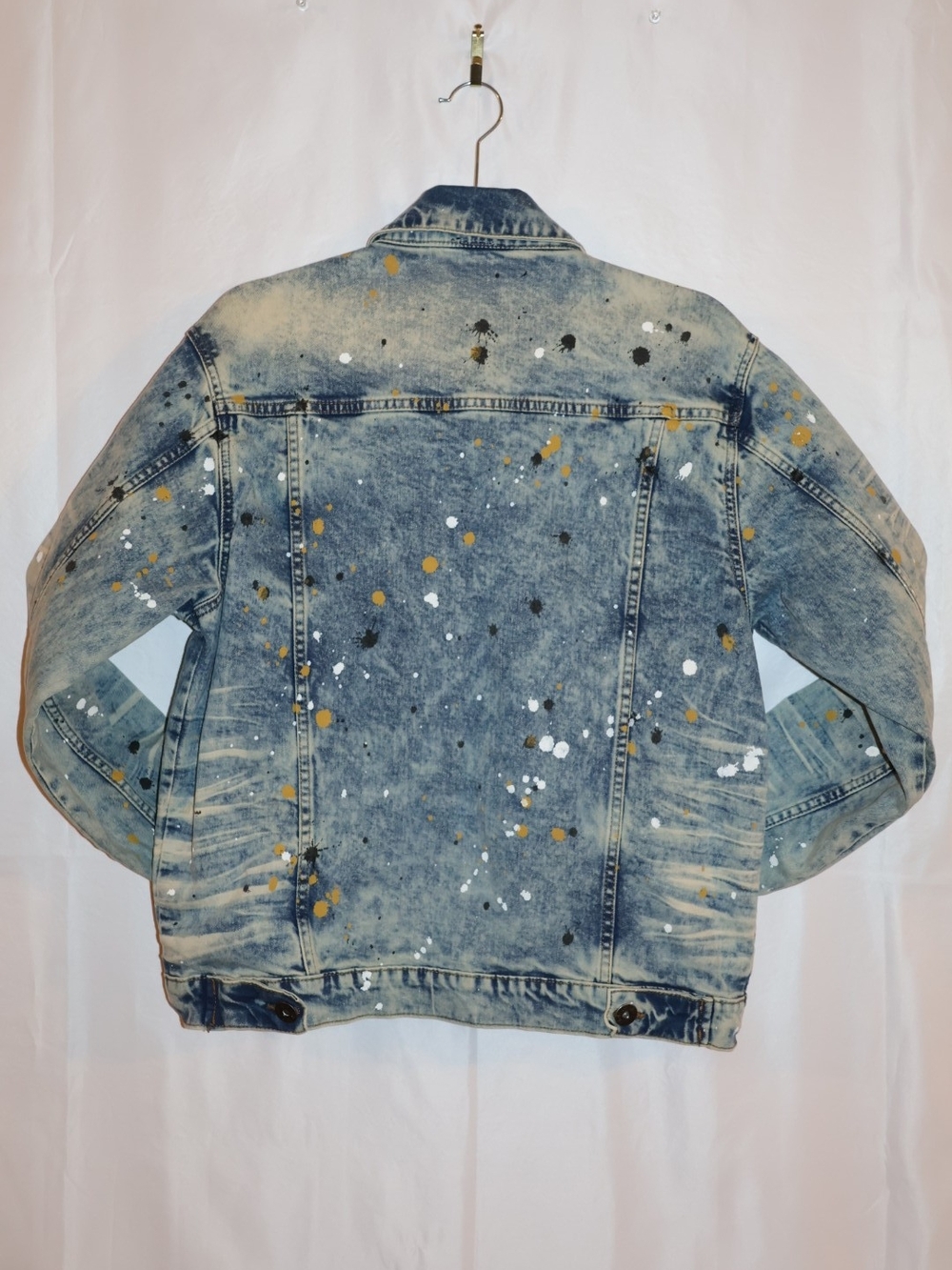 AHP Acid Wash Denim Jacket - Picture 2 of 7